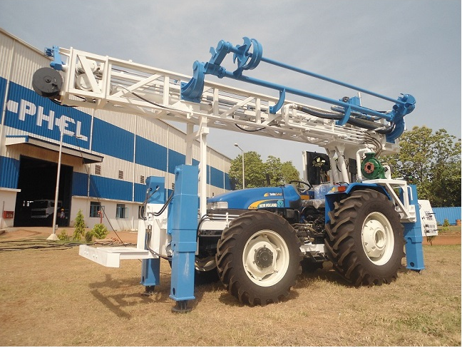 PTBW-150 Tractor mounted DTH cum Rotary Drilling Rigs